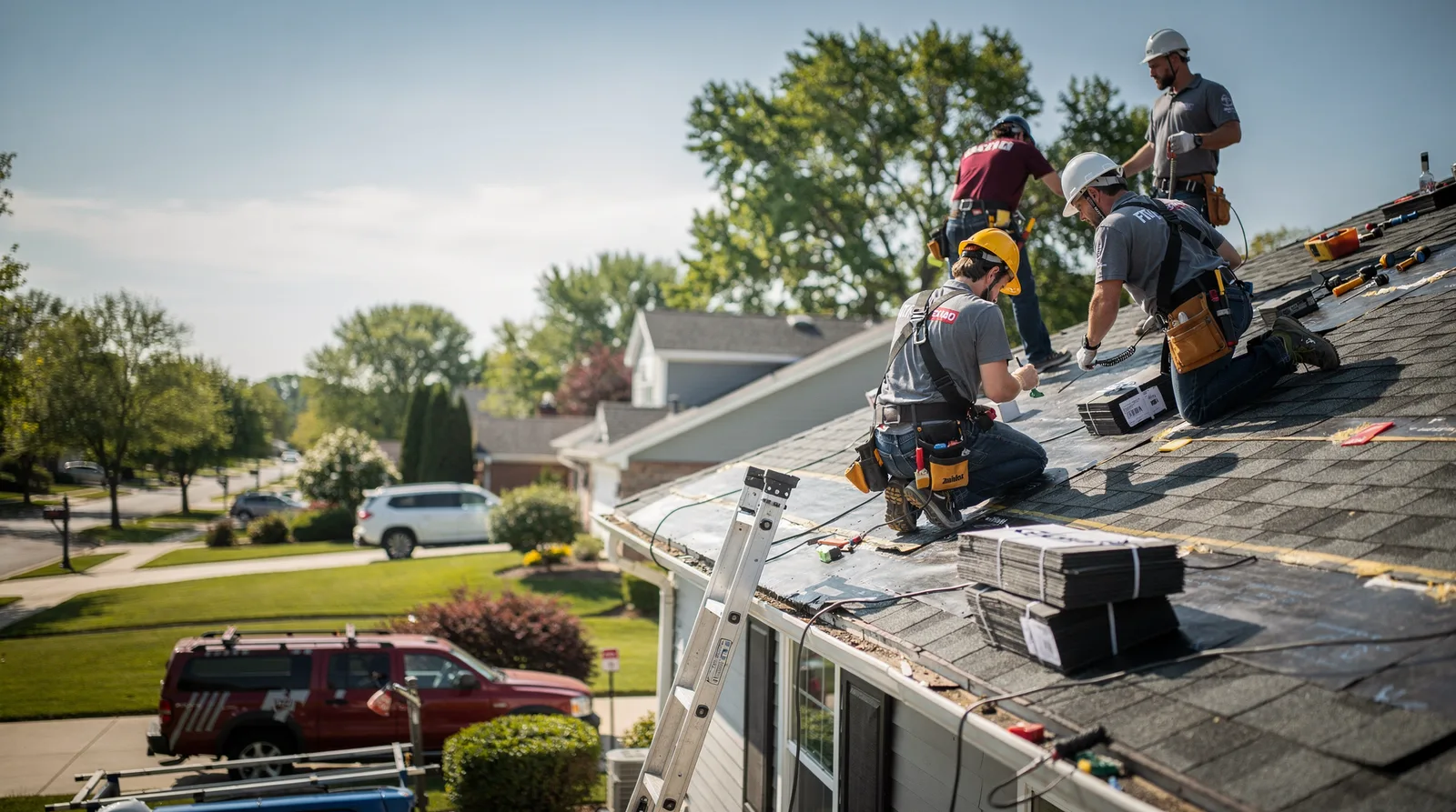 Roof Repair in Carter Lake, IA around you